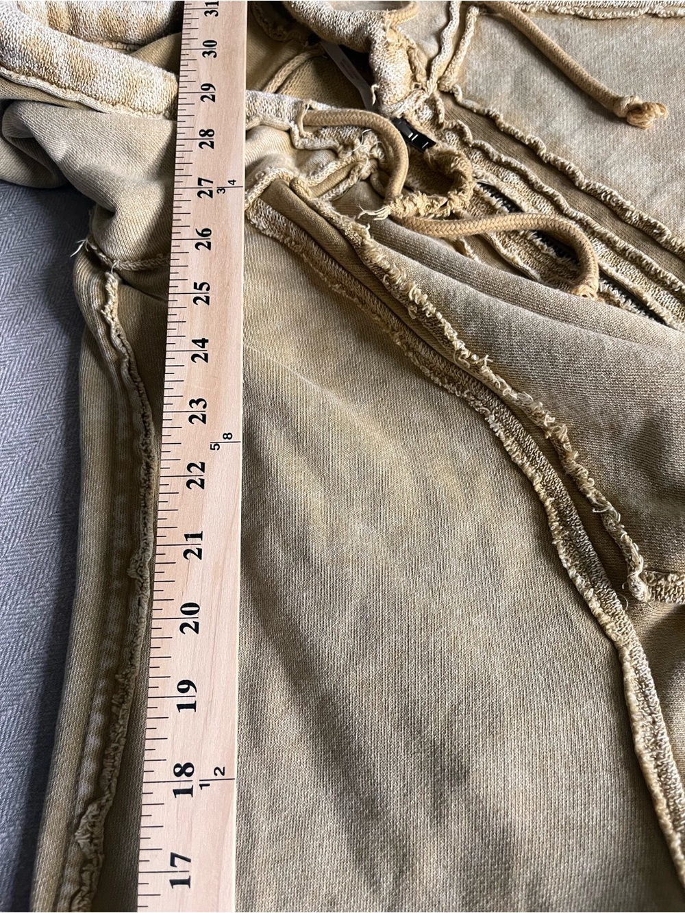 Free People Kara Cardi Zip Up Oversized Slouchy Cotton Hoodie in Golden Yellow - Picture 15 of 15